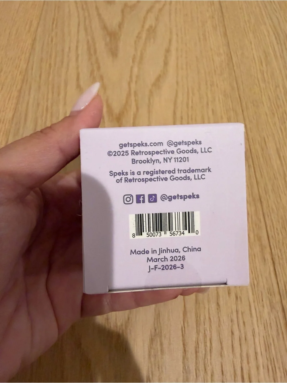SPEKS Gump Purple Memory Gel Stress Ball - Kids Plush Stress Toy
